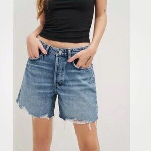 Reformation Blue Jean Shorts